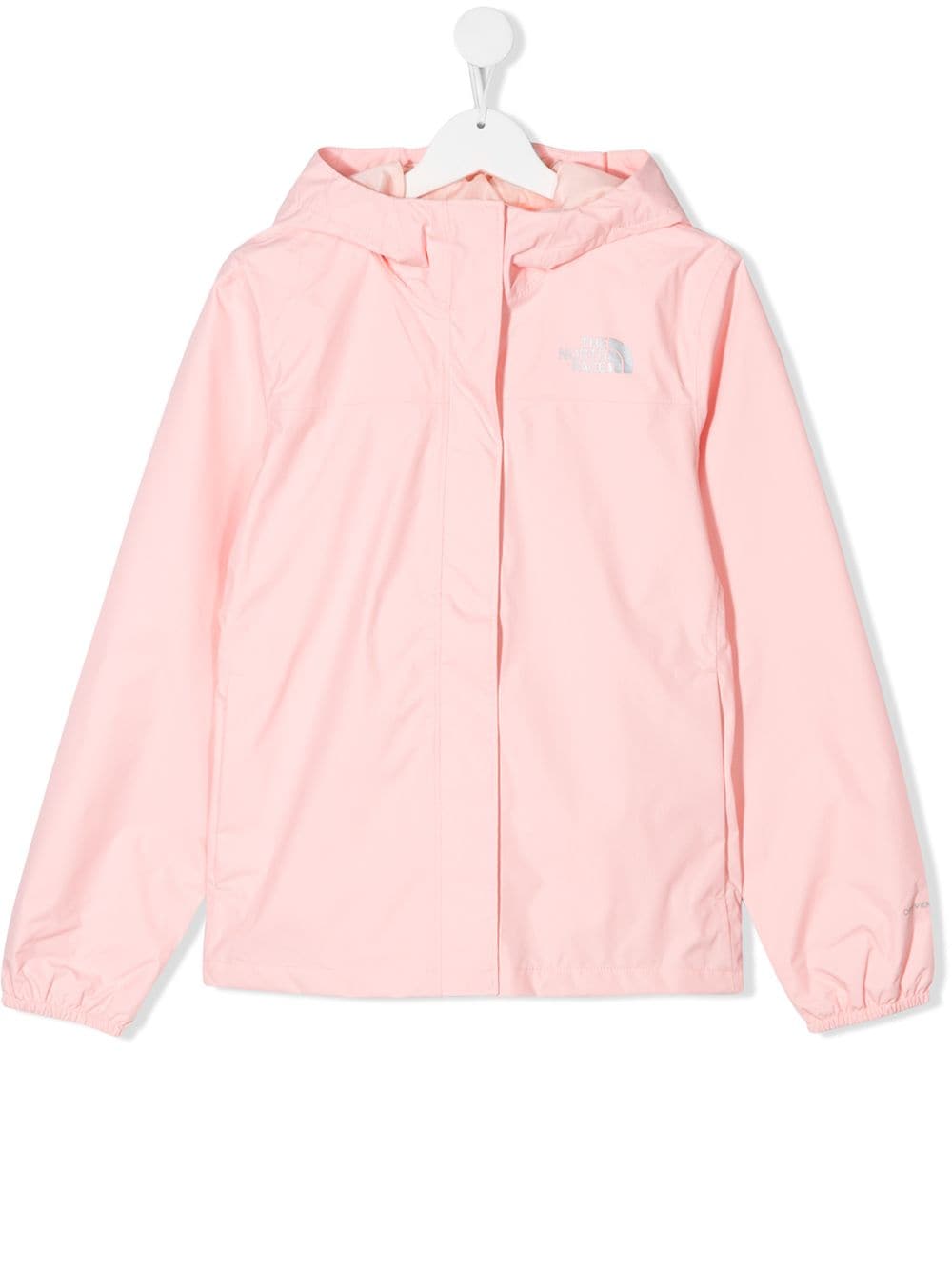 The North Face Teen Logo Zipped Jacket In 粉色