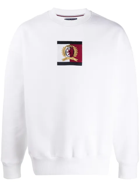 tommy jeans crew crest sweater