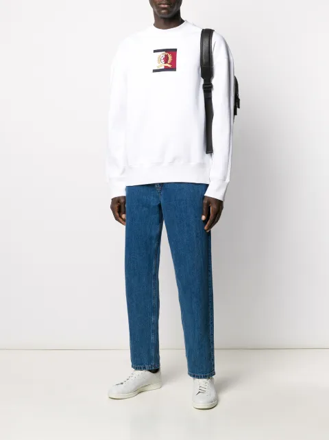 tommy crest sweatshirt