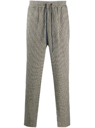 patterned track pants