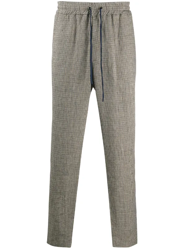 patterned track pants