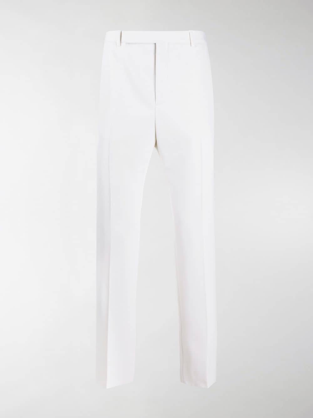 SAINT LAURENT PLEATED DETAIL TAILORED TROUSERS,15075640