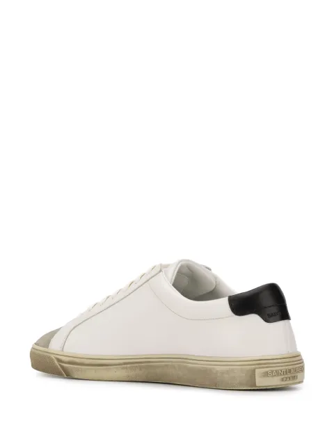 saint laurent andy sneaker leopard