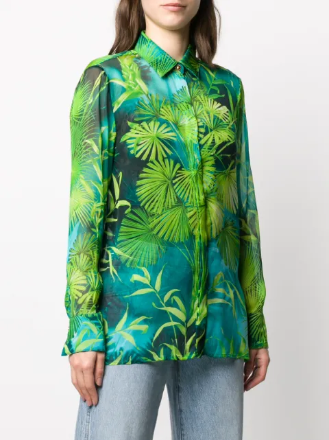 versace jungle print shirt