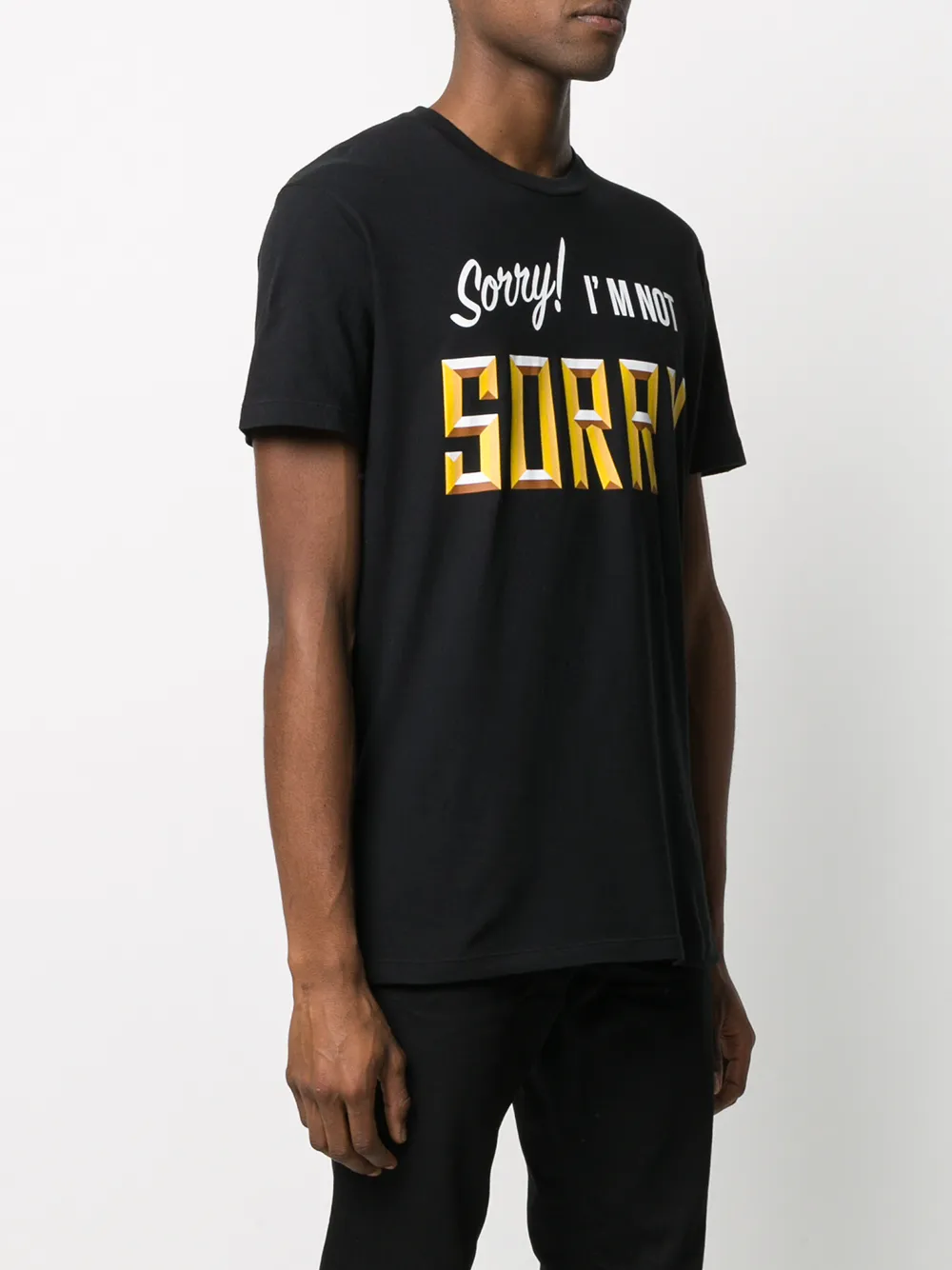 DSQUARED2 T-shirt met print Zwart