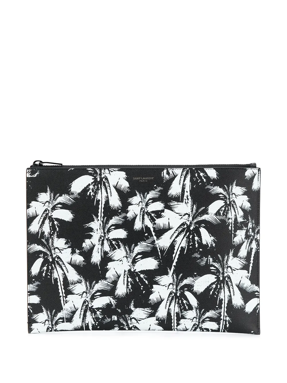 pochette imprimée à fermeture zippée