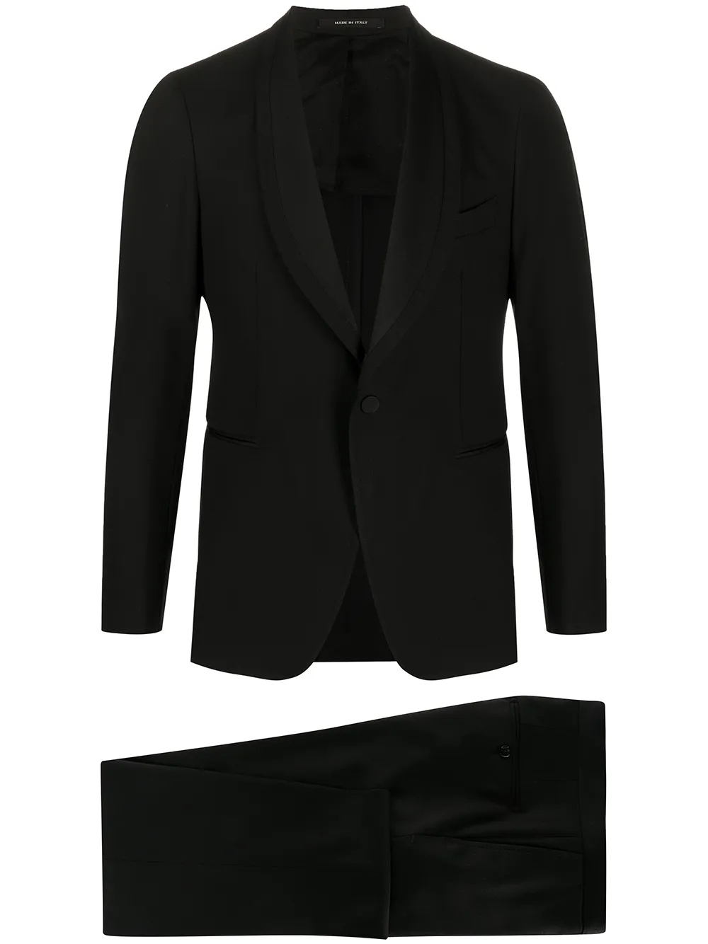 Tagliatore slim-fit suit set – Black
