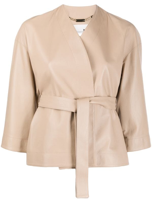 tan wrap jacket