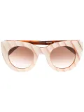 Thierry Lasry x Barbie 60th Glamy sunglasses - Neutrals
