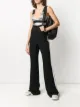 Image 2 of Paco Rabanne logo-jacquard metallic bodysuit