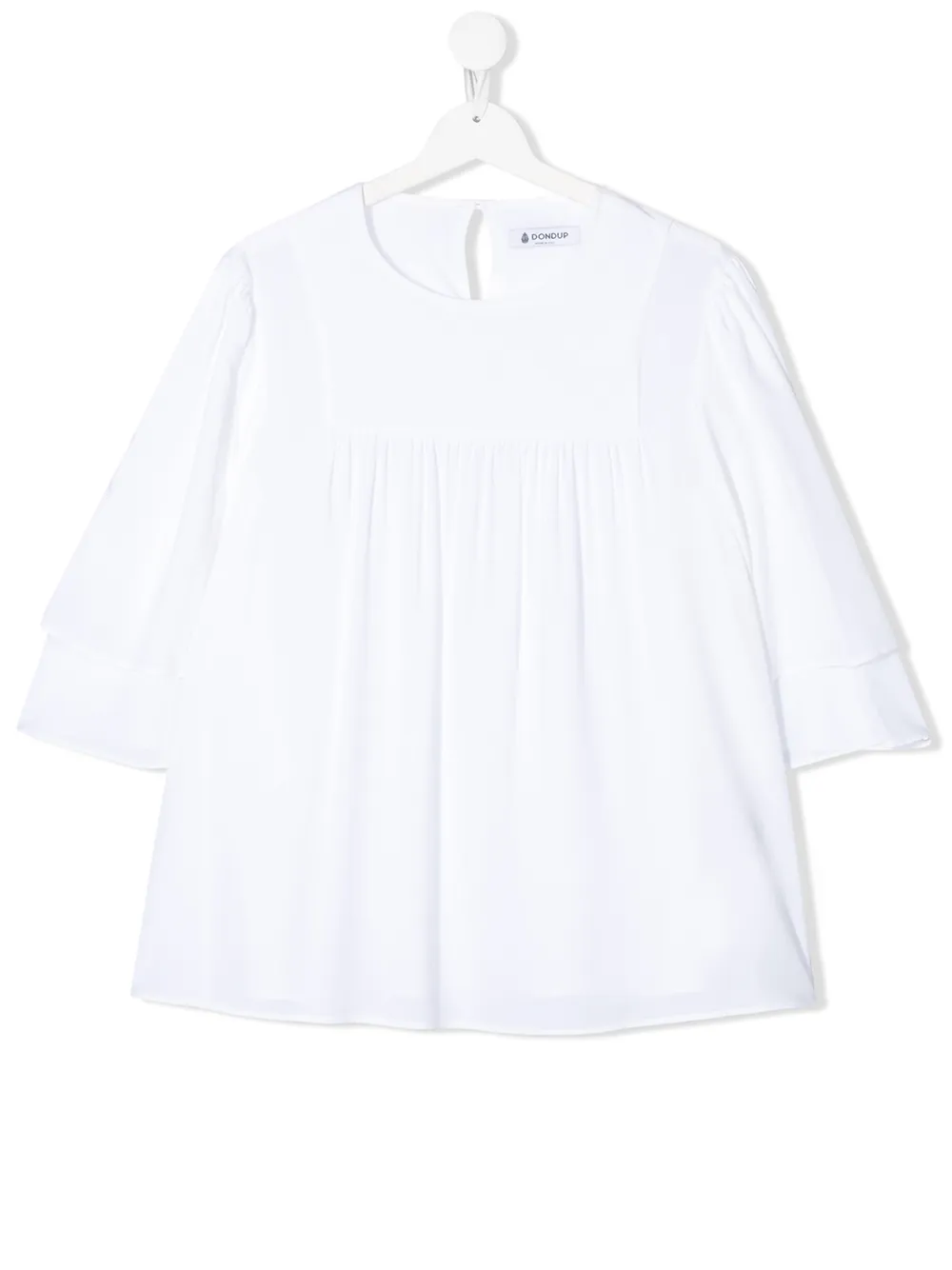 Dondup Kids расклешенная блузка с рукавами три четверти Dondup Kids расклешенная блузка с рукавами три четверти