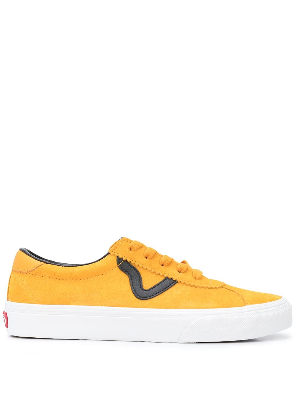 Vans Side Logo Trainers In Yellow