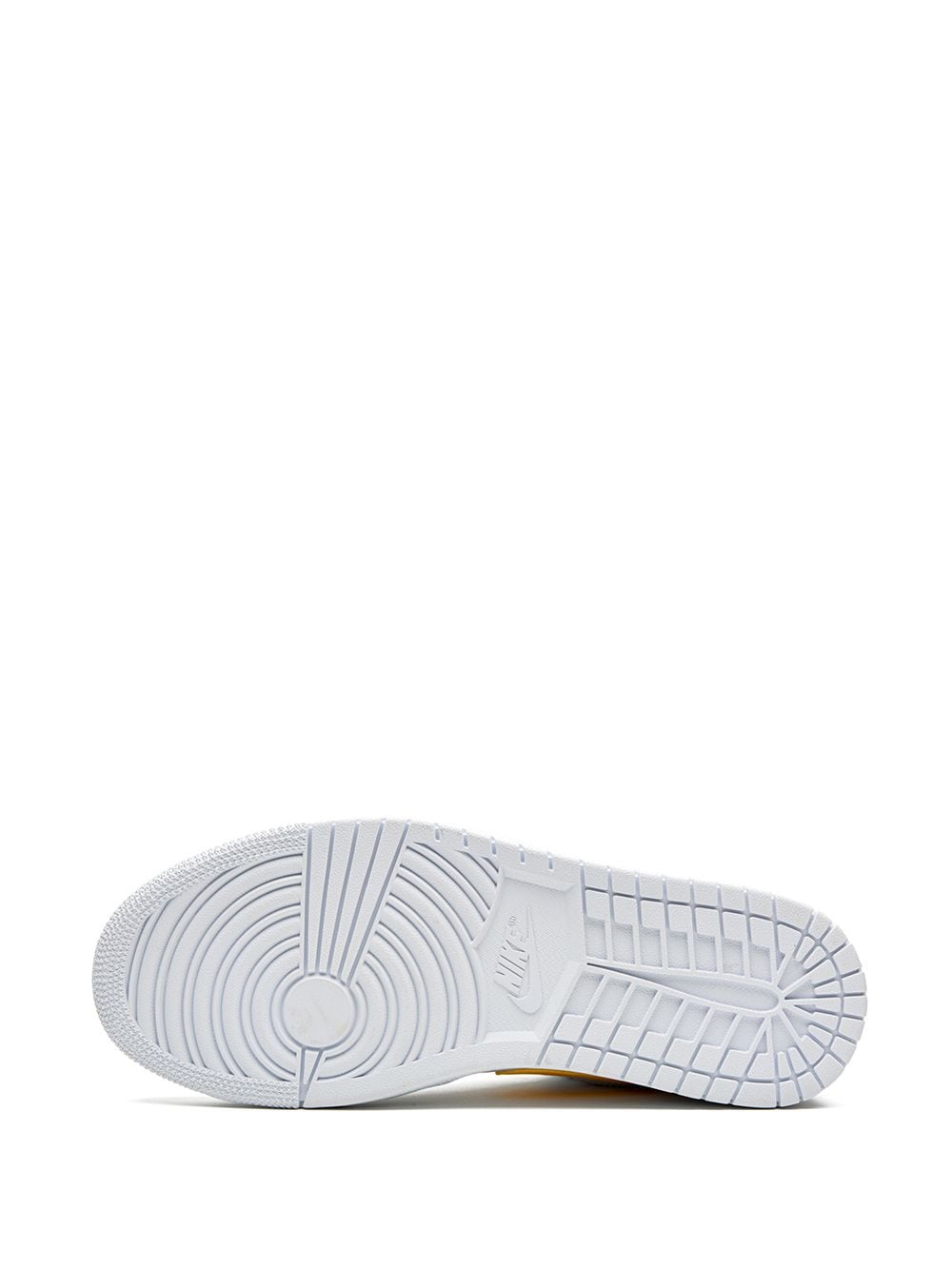 Shop Jordan Air  1 Low "multicolor Swoosh" Sneakers In White
