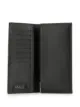 Bally embossed logo foldover wallet