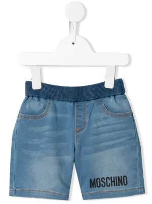 moschino denim shorts
