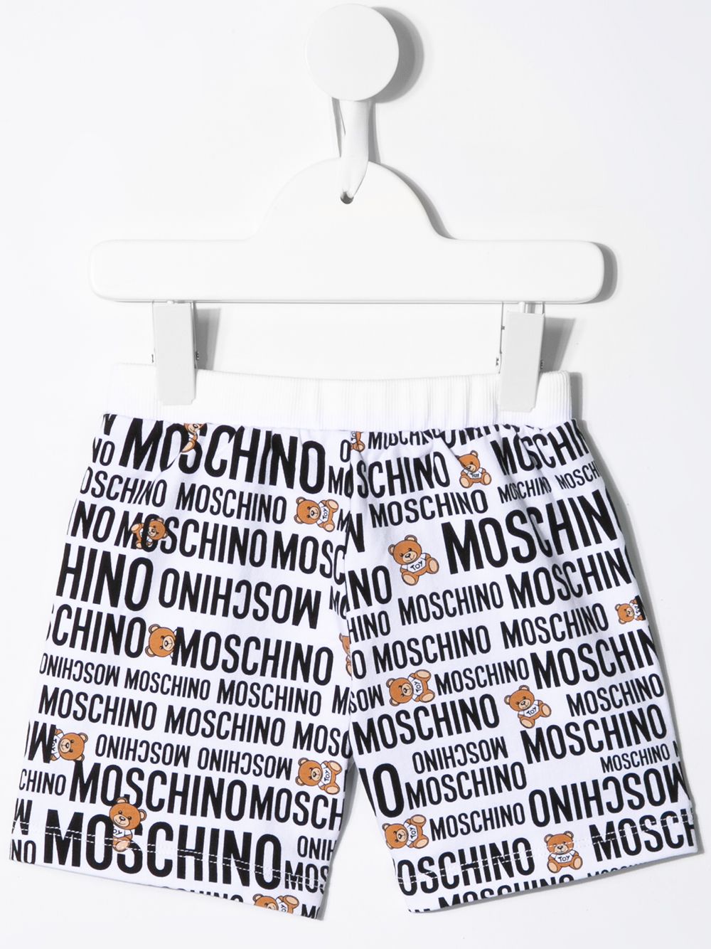 фото Moschino kids teddy bear track shorts