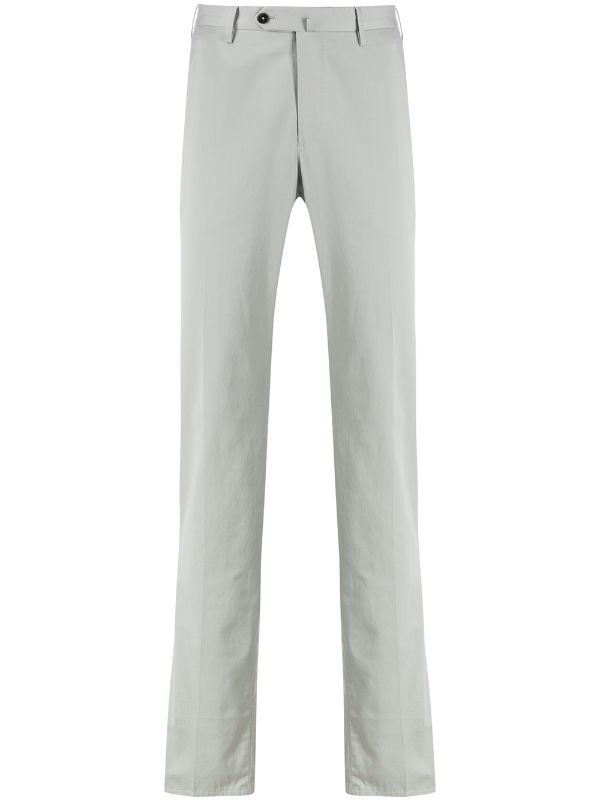 Shop Pt01 Long Pleated Detail Tailored Trousers With Express Delivery Farfetch