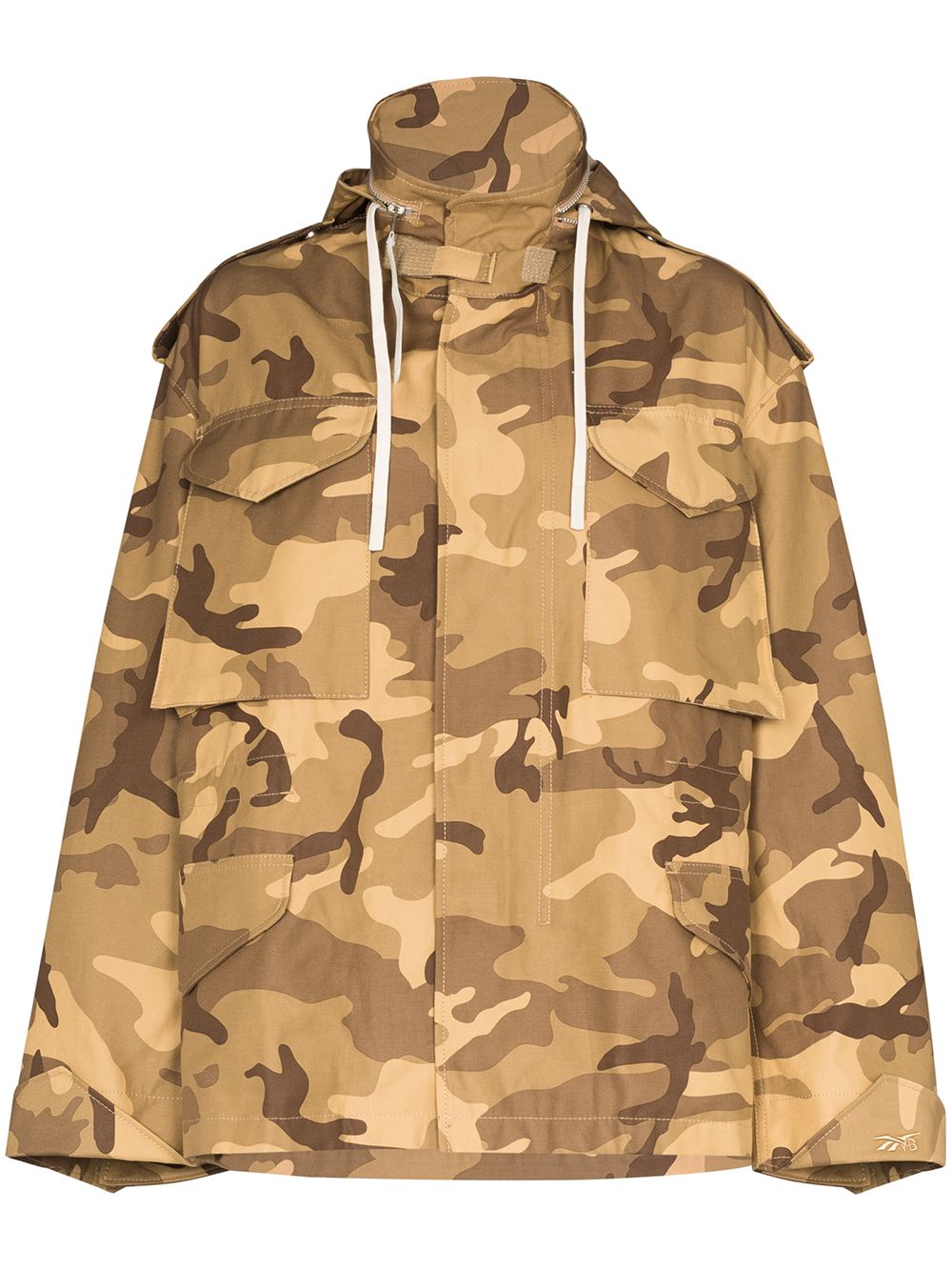 фото Reebok x victoria beckham camo military print jacket