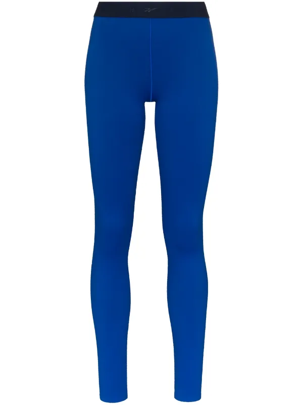 reebok blue tights