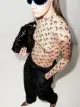 Image 2 of Marine Serre moon-print turtleneck top