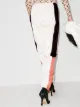 Marine Serre Moire side-stripe trackpants