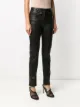 Tom Ford leather skinny-leg jeans