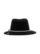 Maison Michel Andre logo-detail fedora hat