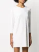 Gianfranco Ferré Pre-Owned 1990s three-quarter sleeves T-shirt dress