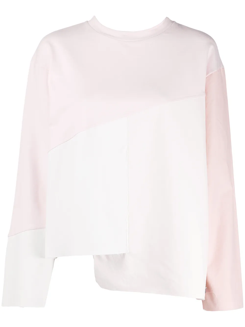 Mr & Mrs Italy блузка оверсайз с контрастными вставками