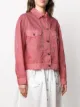 Mr & Mrs Italy cropped denim jacket