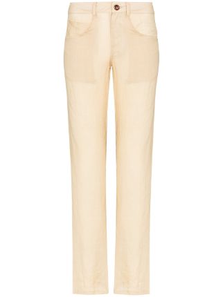 Anemos Juliana Straight Leg Trousers - Farfetch