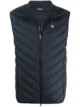 Image 1 of Ea7 Emporio Armani padded logo plaque gilet jacket
