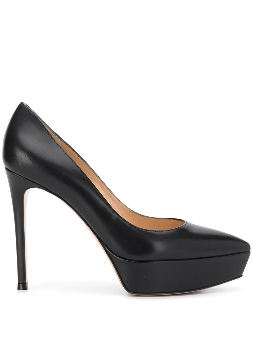 GIANVITO ROSSI DASHA PLATFORM SOLE PUMPS,15078858