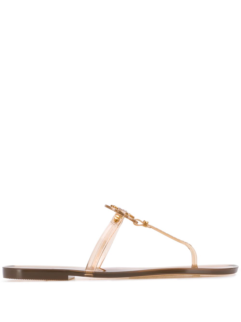 Tory Burch Logo Plaque Flip Flops - Farfetch