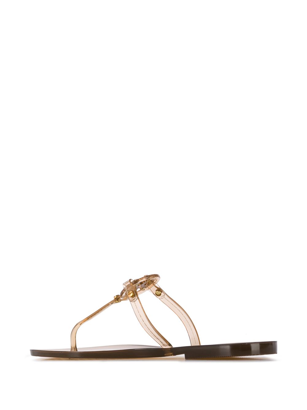 Tory Burch Logo Plaque Flip Flops - Farfetch