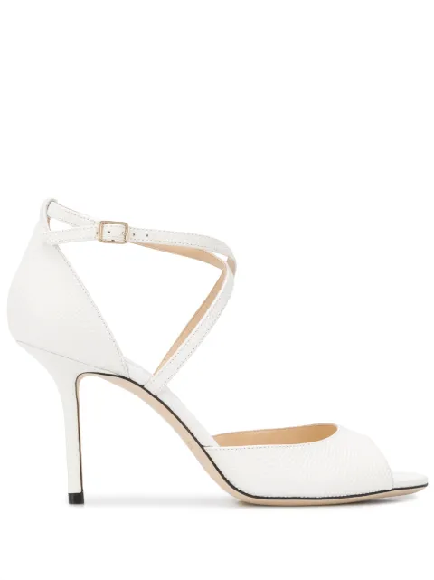 jimmy choo emsy 85 white