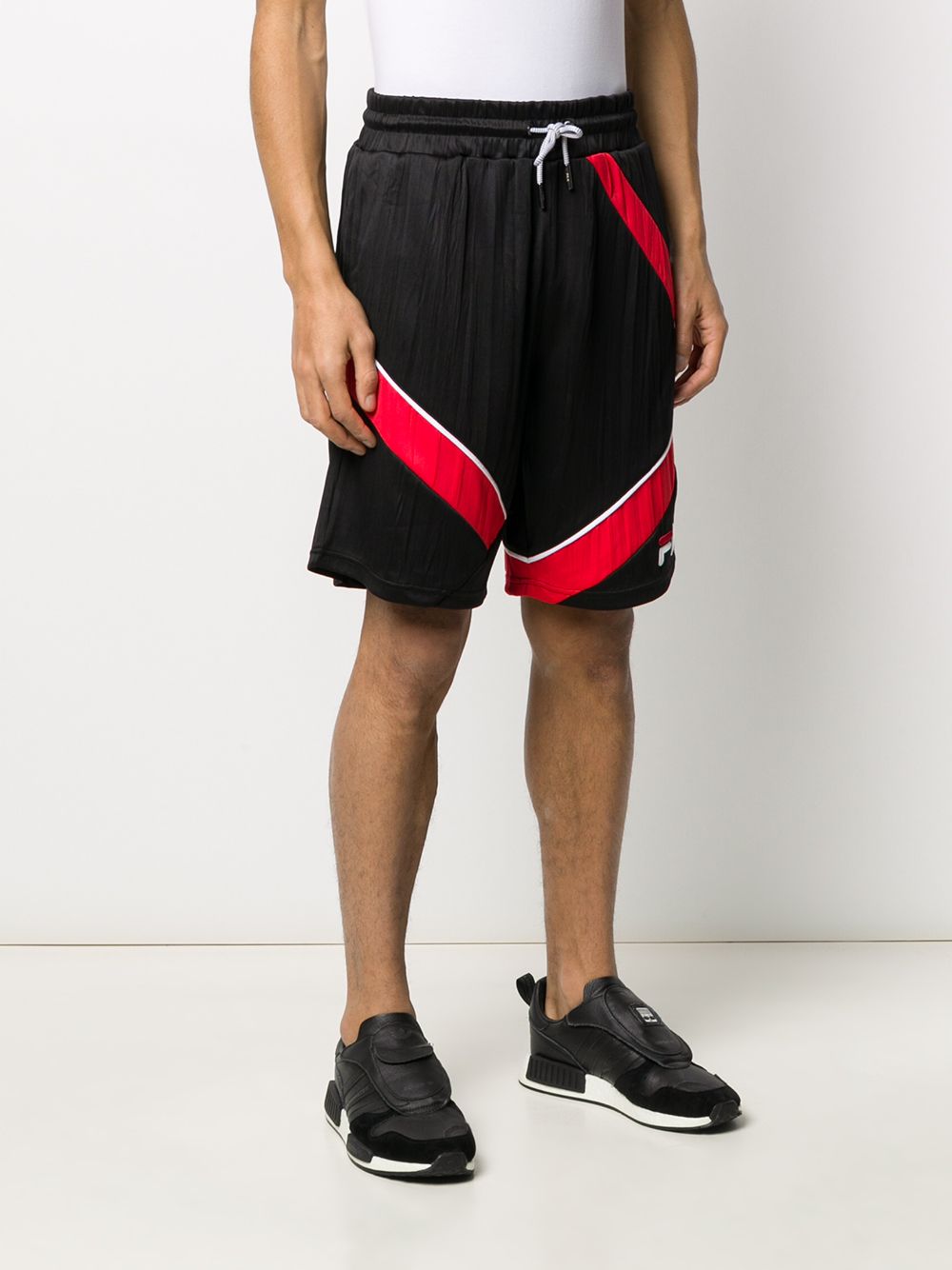 фото Fila спортивные шорты с контрастными полосками