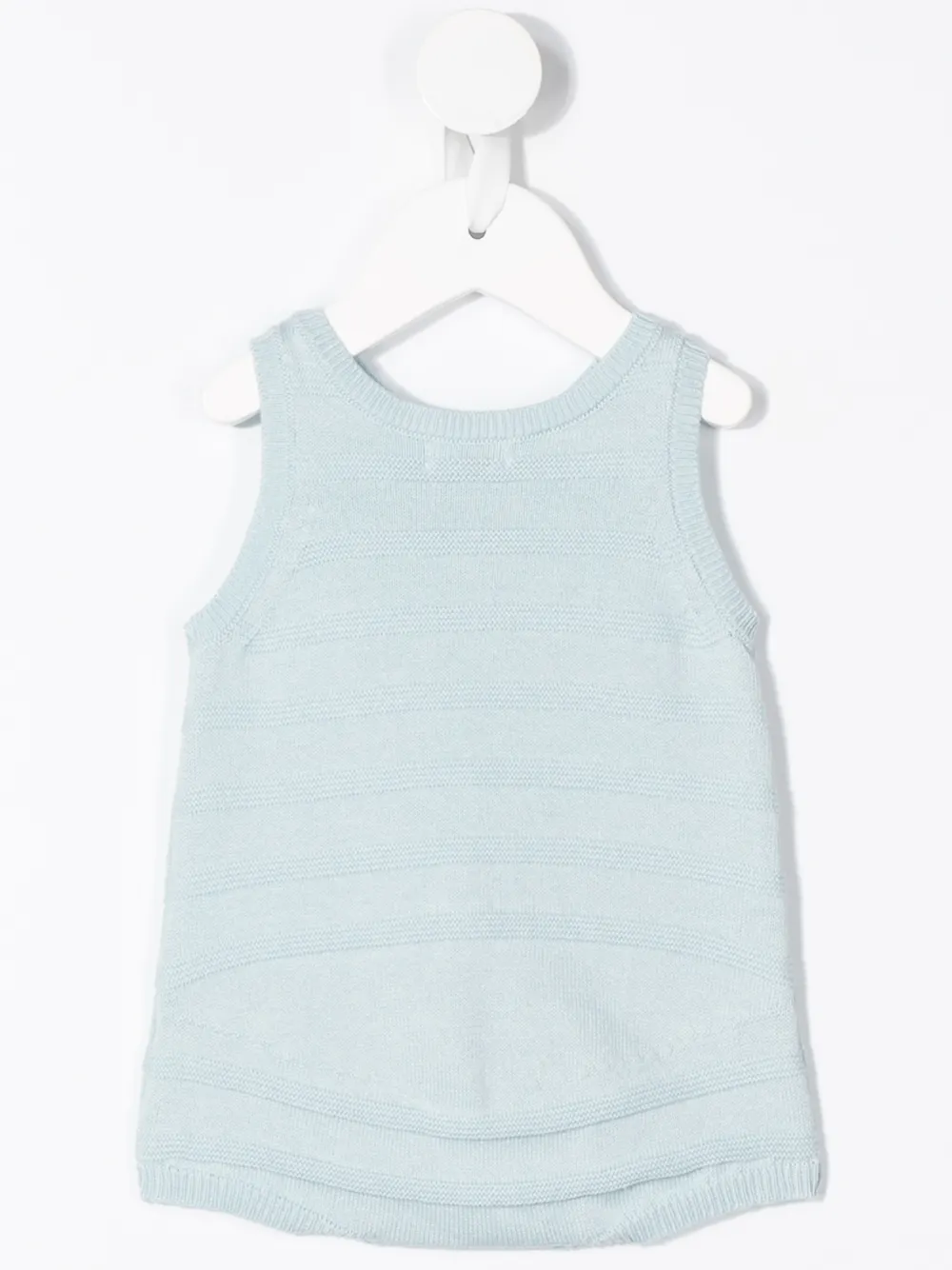 Knot Gebreide romper Blauw