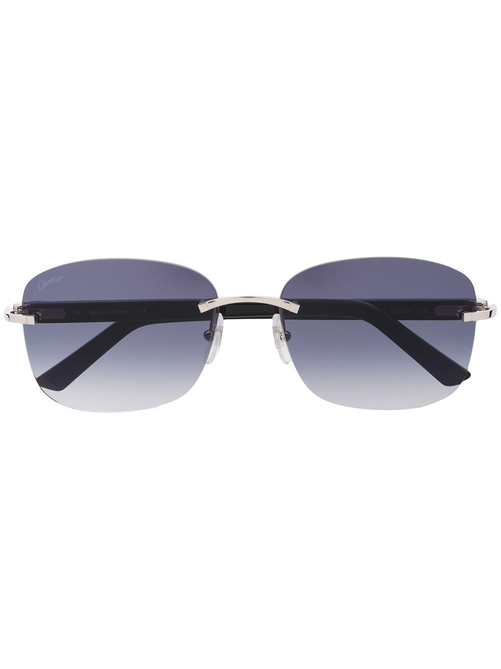 Polarized Rectangular Rimless Sunglasses for Mens  rimless  Collections ｜Framesfashion