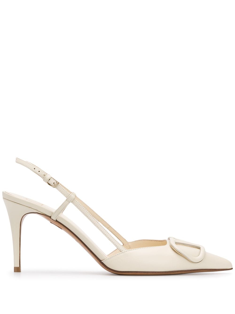 VALENTINO GARAVANI VLOGO SLINGBACK PUMPS