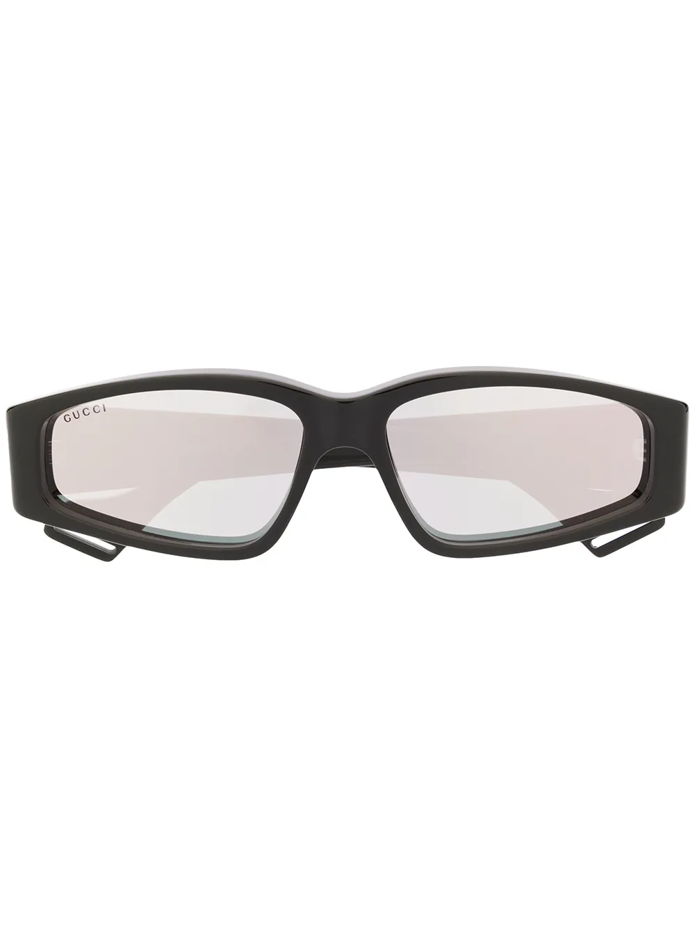 lunettes de soleil à monture rectangulaire