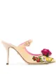 Afbeelding 1 van Dolce & Gabbana Raffia muiltjes