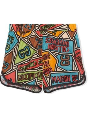 gucci swim trunks kids