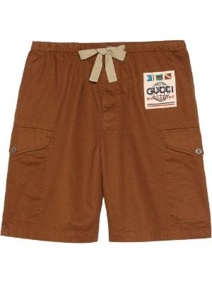 gucci khaki shorts