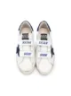Golden Goose Kids حذاء رياضي بدون رقبة بسيور فلكرو