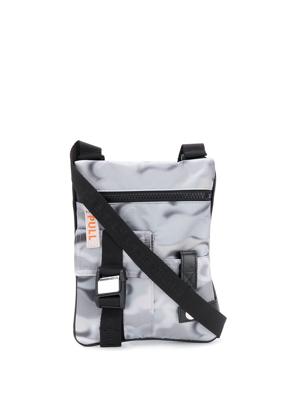 фото Heron preston abstract printed messenger bag