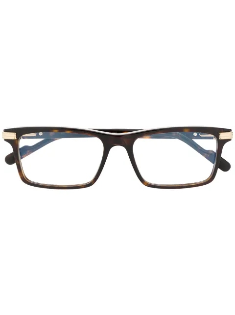 Cartier Eyewear rectangular frame glasses