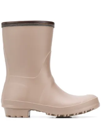 ankle length rubber boots
