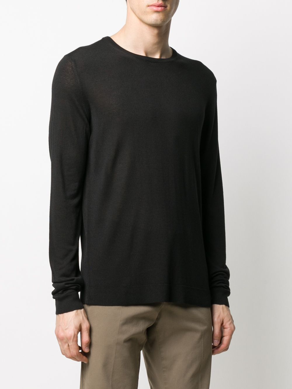 фото Roberto collina crew neck fine knit jumper