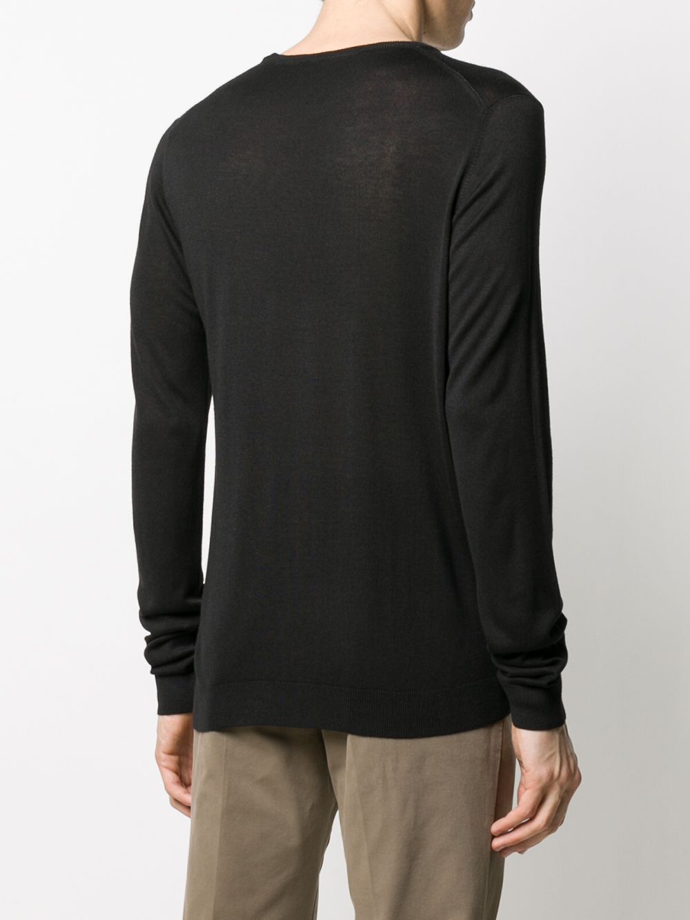 фото Roberto collina crew neck fine knit jumper